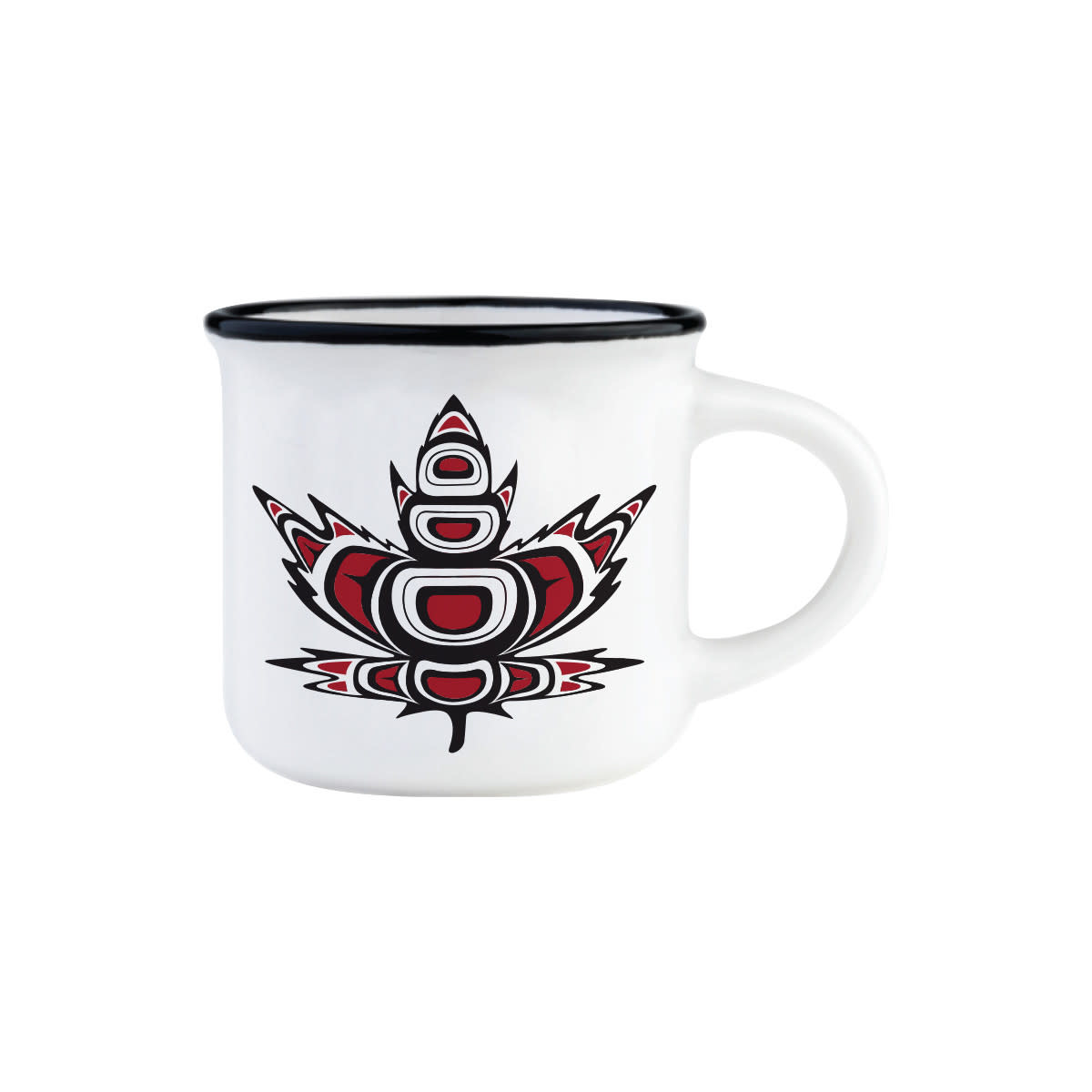 3oz. Ceramic Mug (Indigenous Maple) by Paul Windsor-1