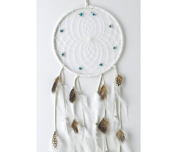 6" Dream Catcher - White