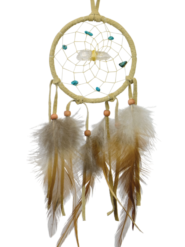 3" Vision Seeker Dream Catcher - Tan
