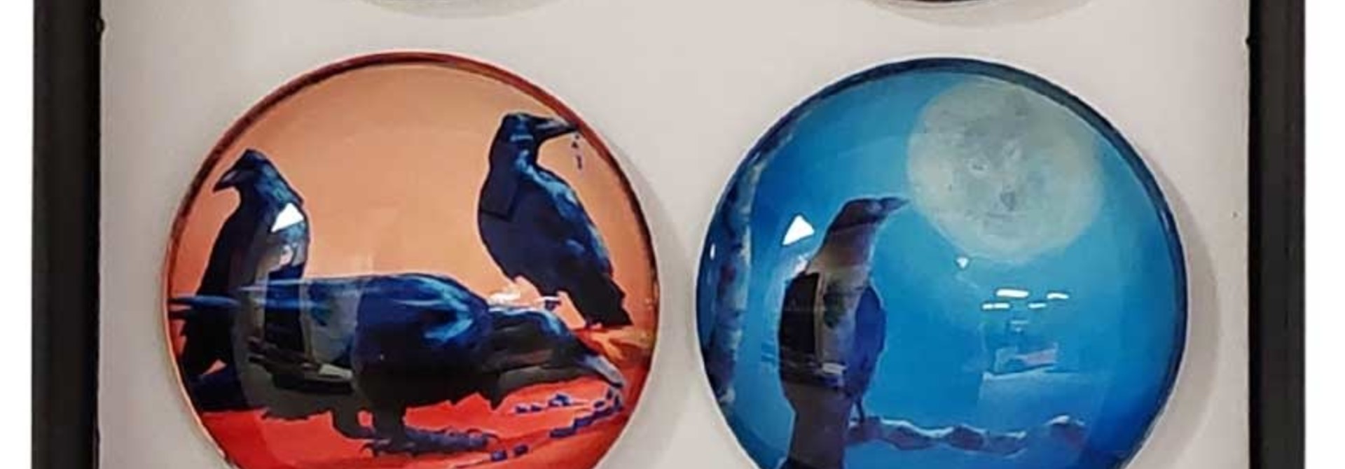 Glass Magnet Set - Art by Jean Taylor
