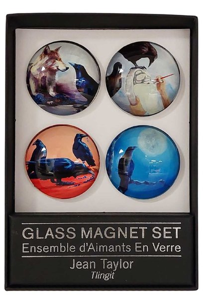 Glass Magnet Set - Art by Jean Taylor