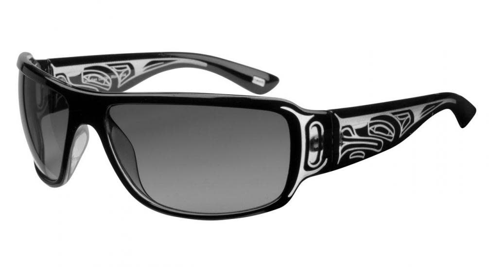 Brody Sun Glasses - Wolf Design (Crystal Black) - Corrine Hunt-1