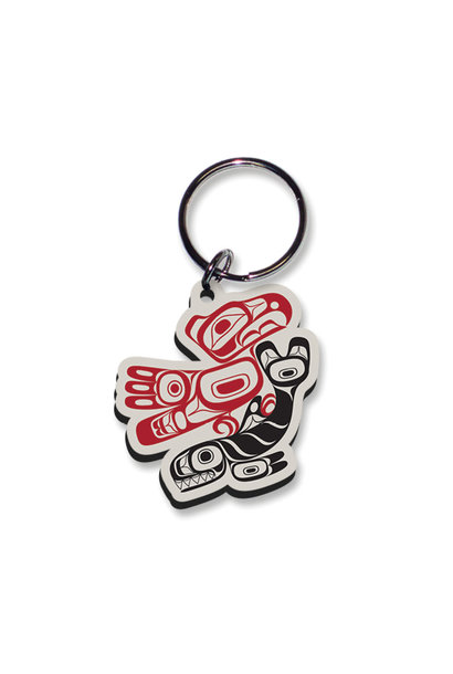 Keychain - Thunderbird and Orca by Corey Bulpitt