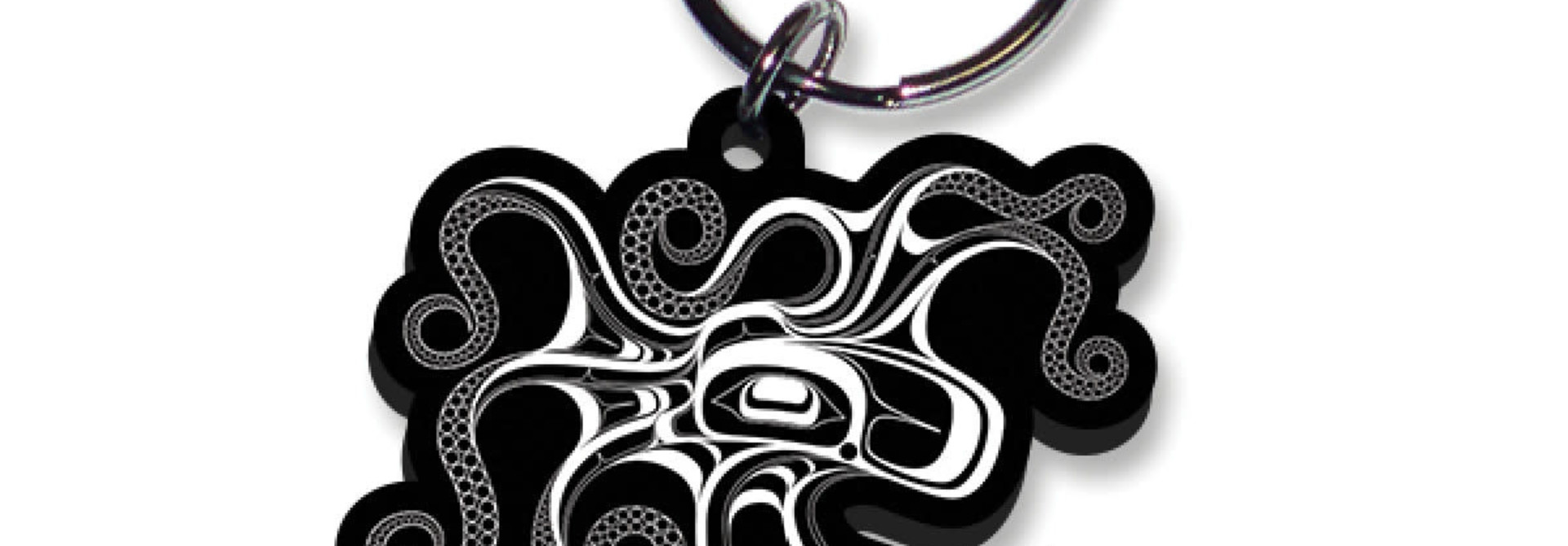 Keychain - Octopus (Nuu) by Ernest Swanson