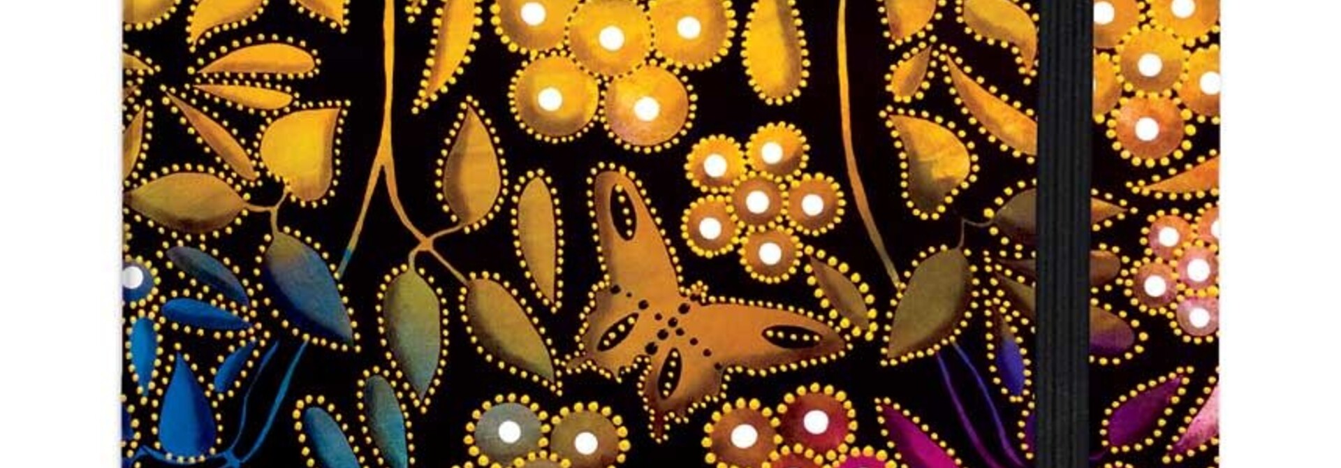Art Journal - Flowers and Butterflies by Betty Albert