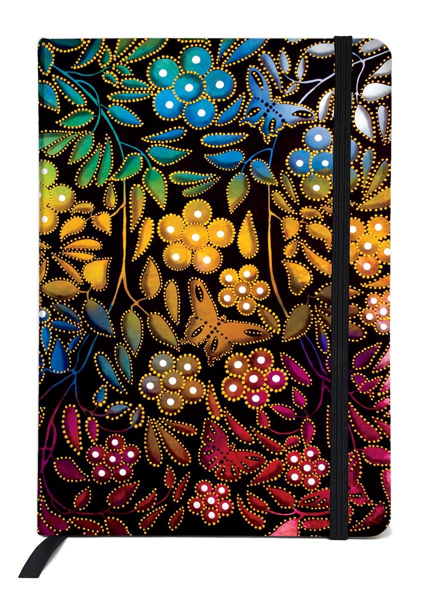 Art Journal - Flowers and Butterflies by Betty Albert-1