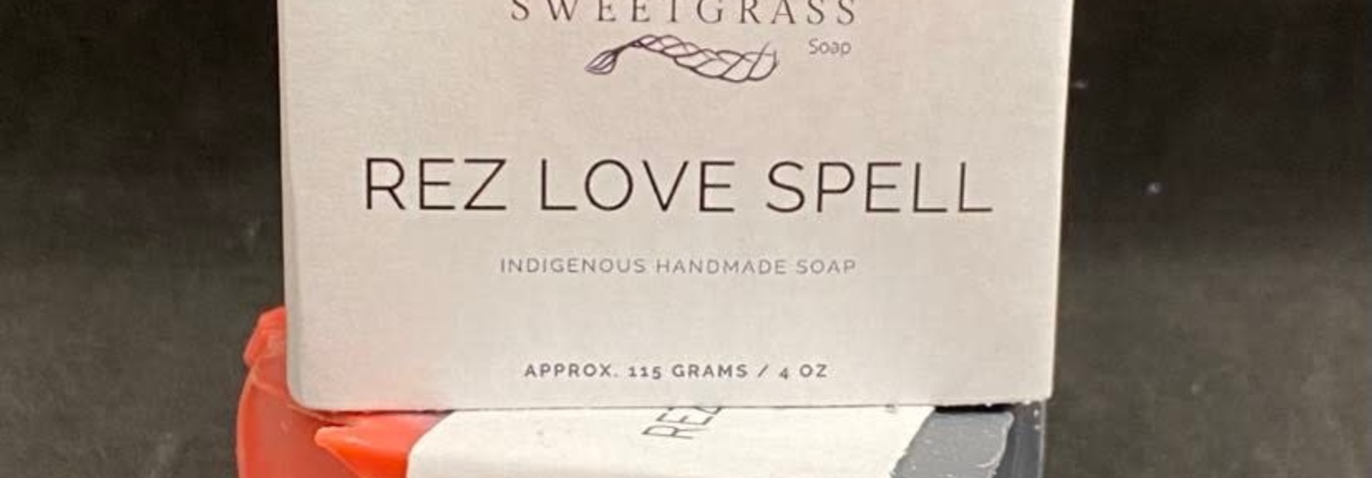 Rez Love Spell 4oz soap by Sweetgrass Soaps