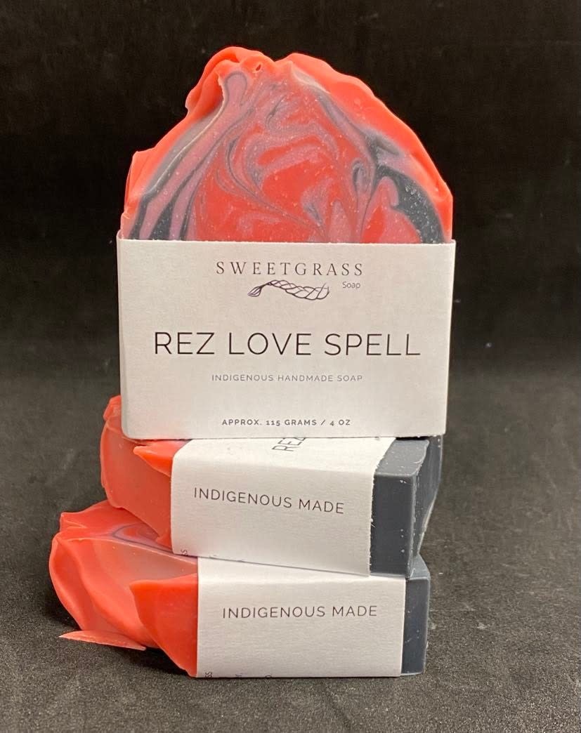 Rez Love Spell 4oz soap by Sweetgrass Soaps-2