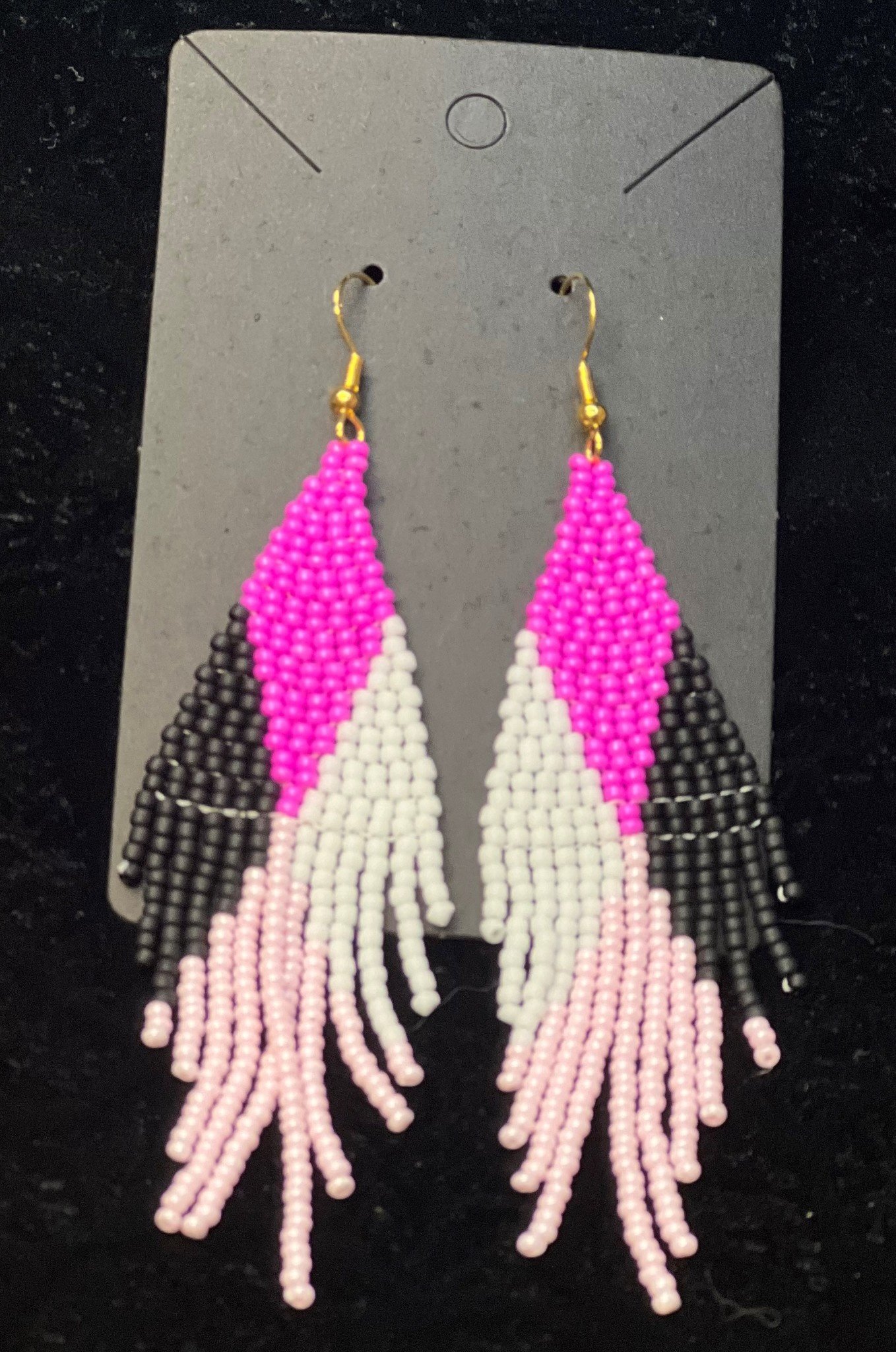 Assorted Large Beaded Earrings by Little Spark Cree-ations-2