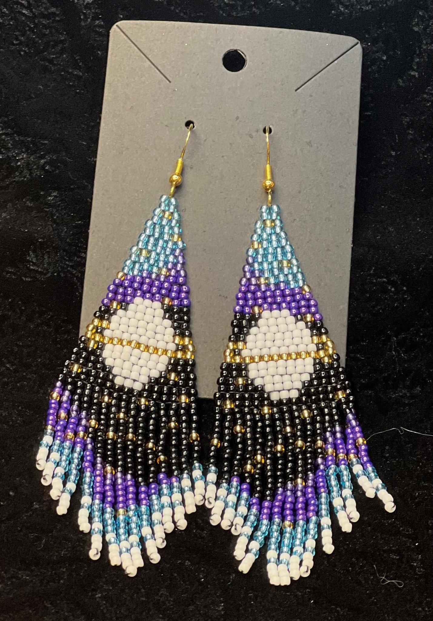 Assorted Large Beaded Earrings by Little Spark Cree-ations-3