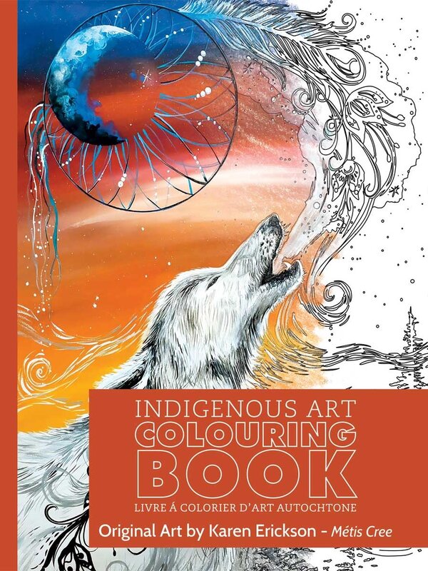 Indigenous Art Colouring Book - Art by Karen Ericson