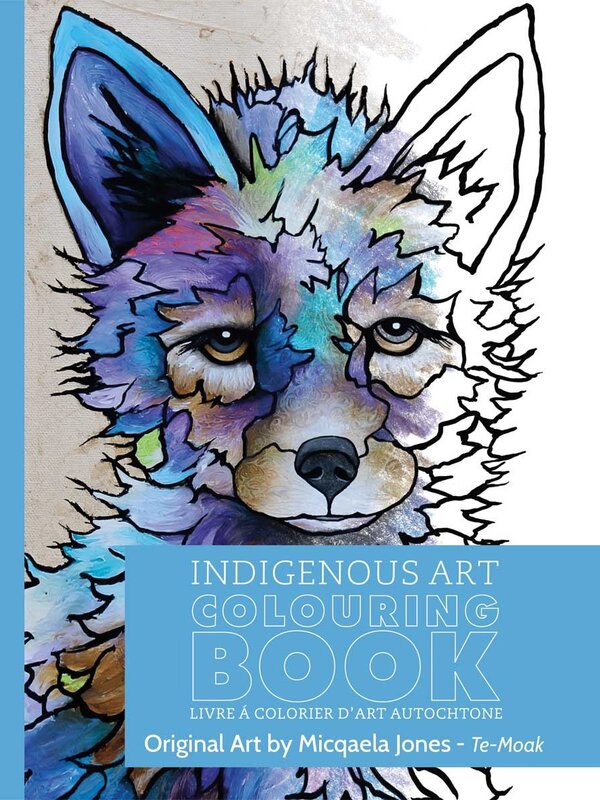 Indigenous Art Colouring Book -Art by Micqaela Jones