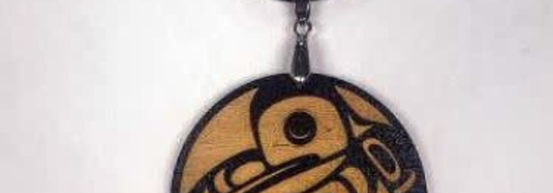 Wooden Raven II Pendant by Raven Wolden