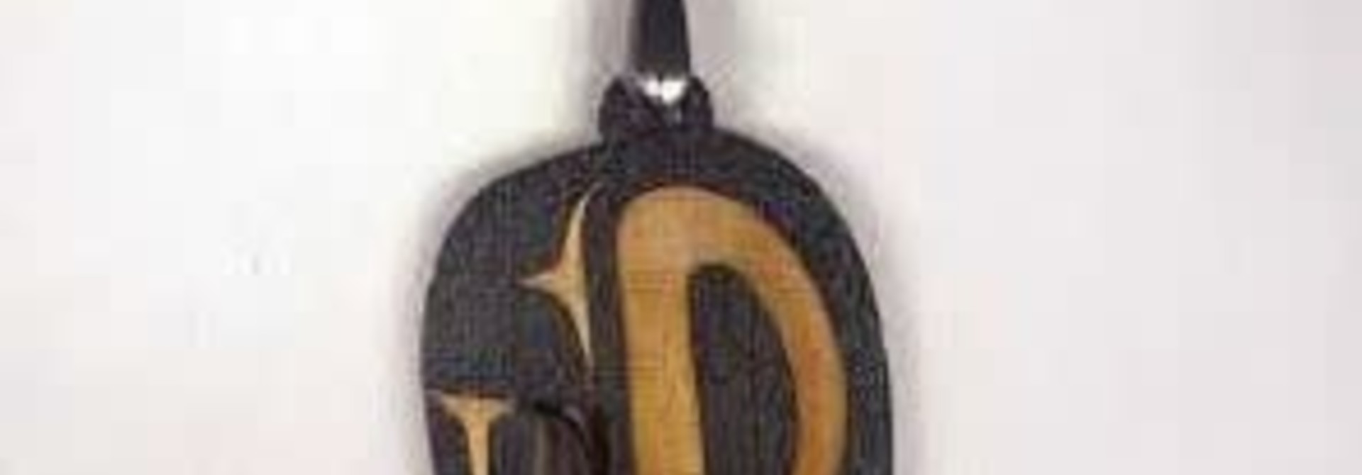 Wood Raven Pendant by Raven Wolden