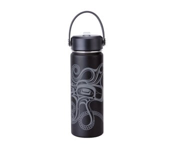 21 oz Wide Mouth Insulated Bottles - Octopus (Nuu) by Ernest Swanson,