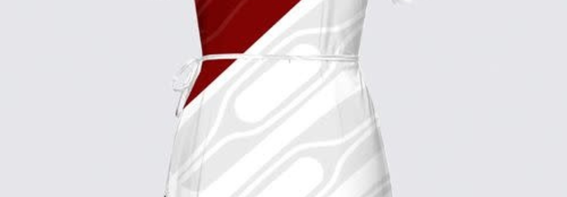 Red NAN Olivia Wrap Dress by Dancing Chikat