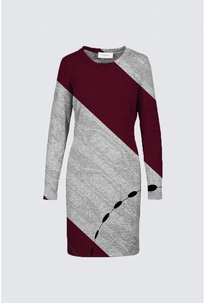 Sacred Earth Collection - Burgundy NAN Sophia Dress