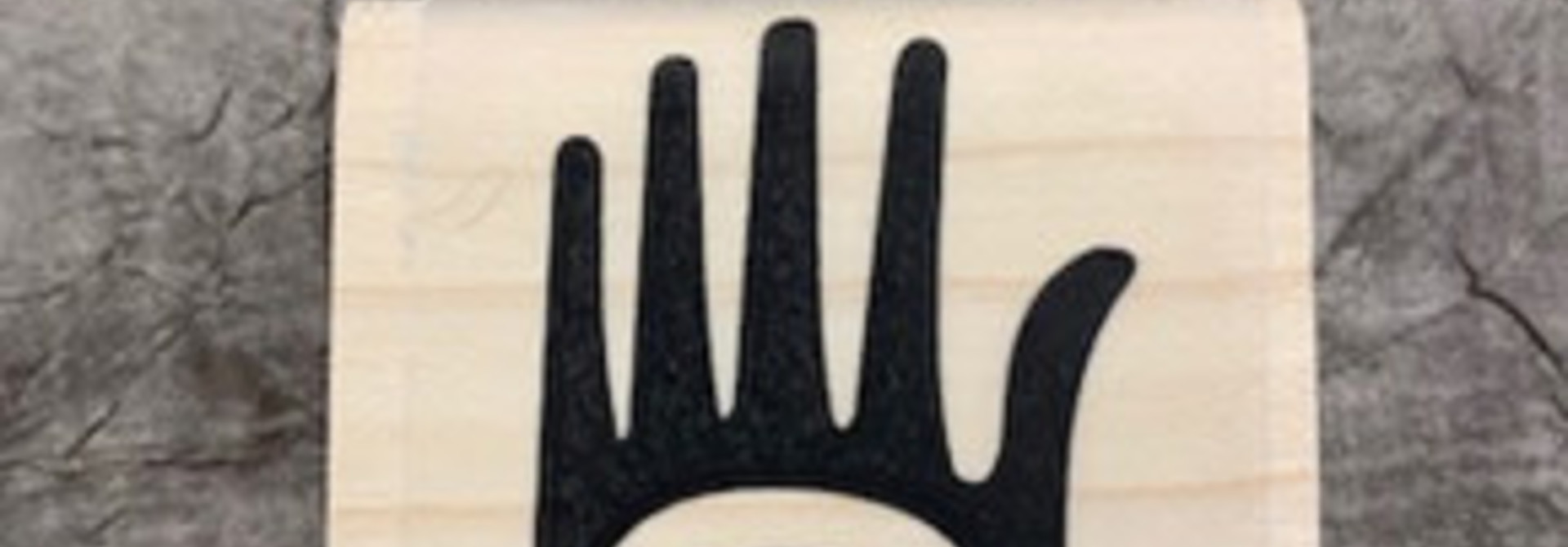 Stamp (Rubber) Square Bill Helin- Hand