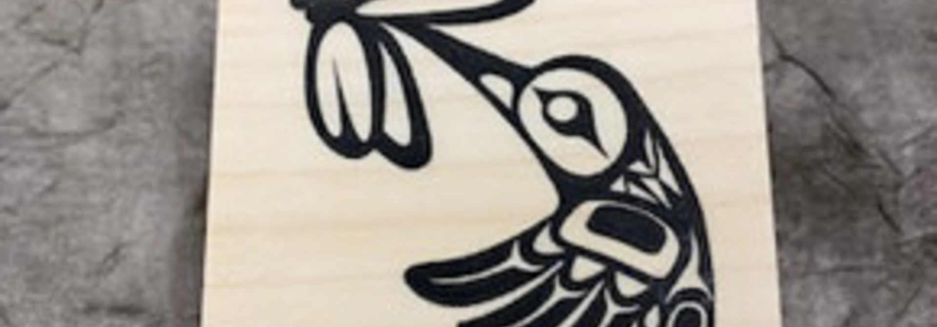 Stamp ( Rubber) Bill Helin Hummingbird