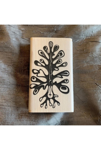 Stamp - Rectangle (Rubber): Bill Helin - Tree of Life