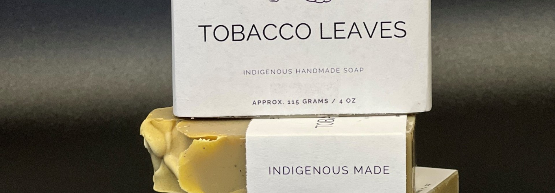 4oz soap Tobacco Leaves by  Sweetgrass soap