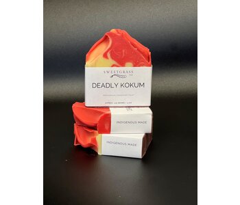 4oz soap Deadly Kokum by Sweetgrass Soap