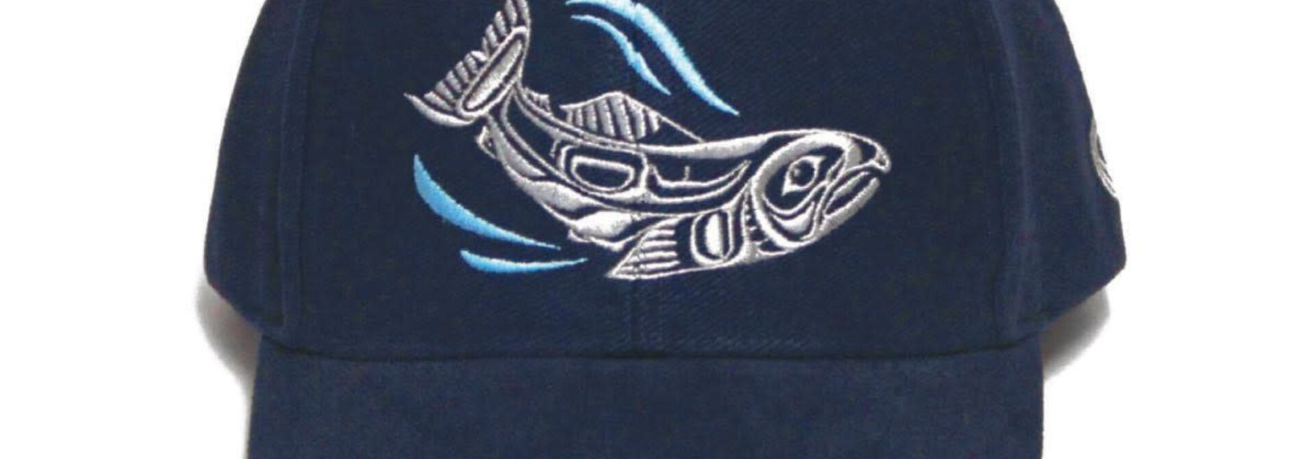 Adjustable Cap - Sacred Salmon by Paul Windsor