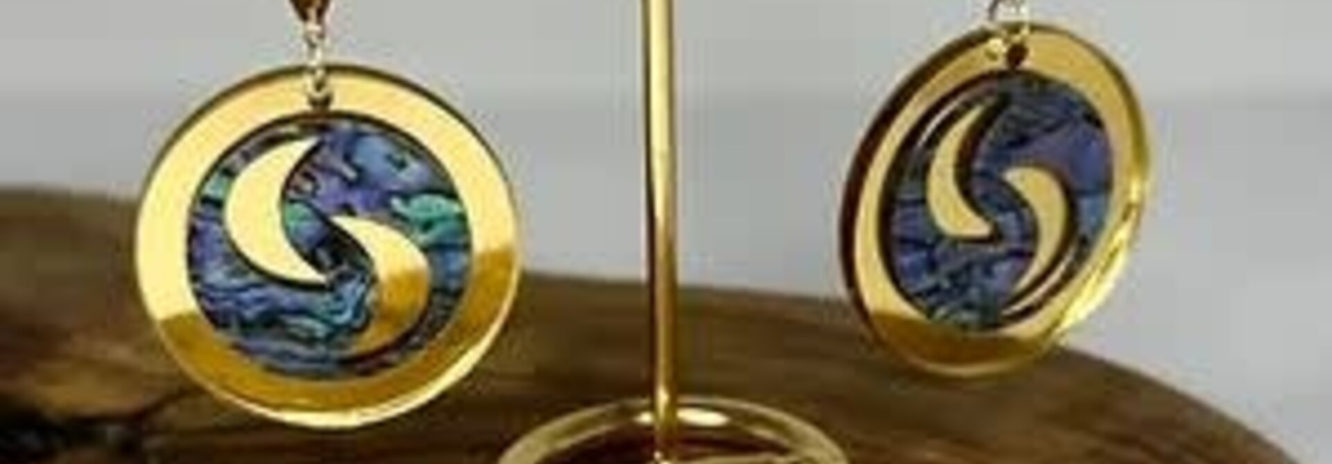Friendship Earrings (gold) by copper canoe woman