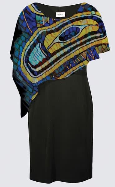 Sacred Earth Collection - Nan Design Joni Cape Dress-1