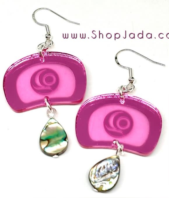 Salmonoide Earrings   By Jada Creations-1