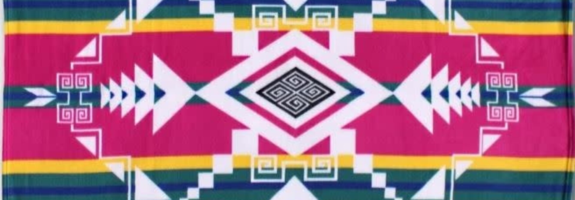 Premium Fleece Blanket Gods Eye Salmon