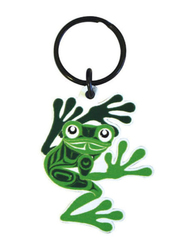 Frog keychain by Corey Moraes