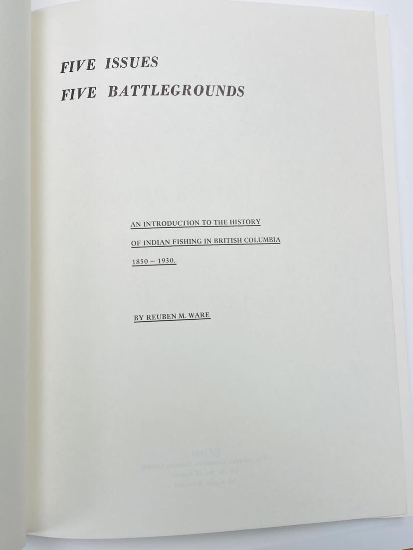 Five Issues - Five Battle Grounds by Reuben M. Ware-2