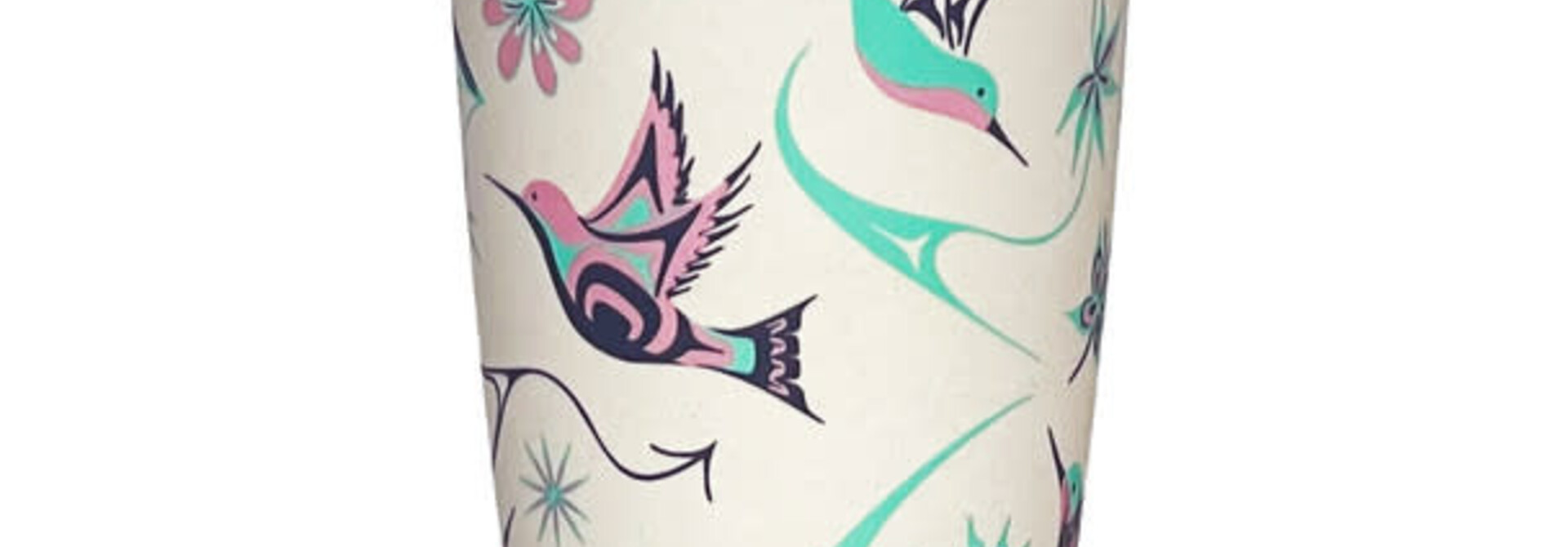 13 oz Bamboo Cup- Hummingbirds by Nikki LaRock
