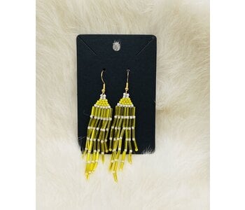 Beaded Earrings by Little Spark Cree-ationse