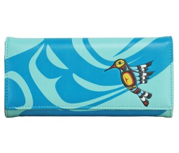 Ladies Wallet - Hummingbird by Francis Dick