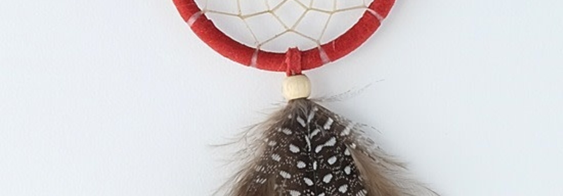 2" Birthstone Dream Catcher - January - Garnet - Honesty