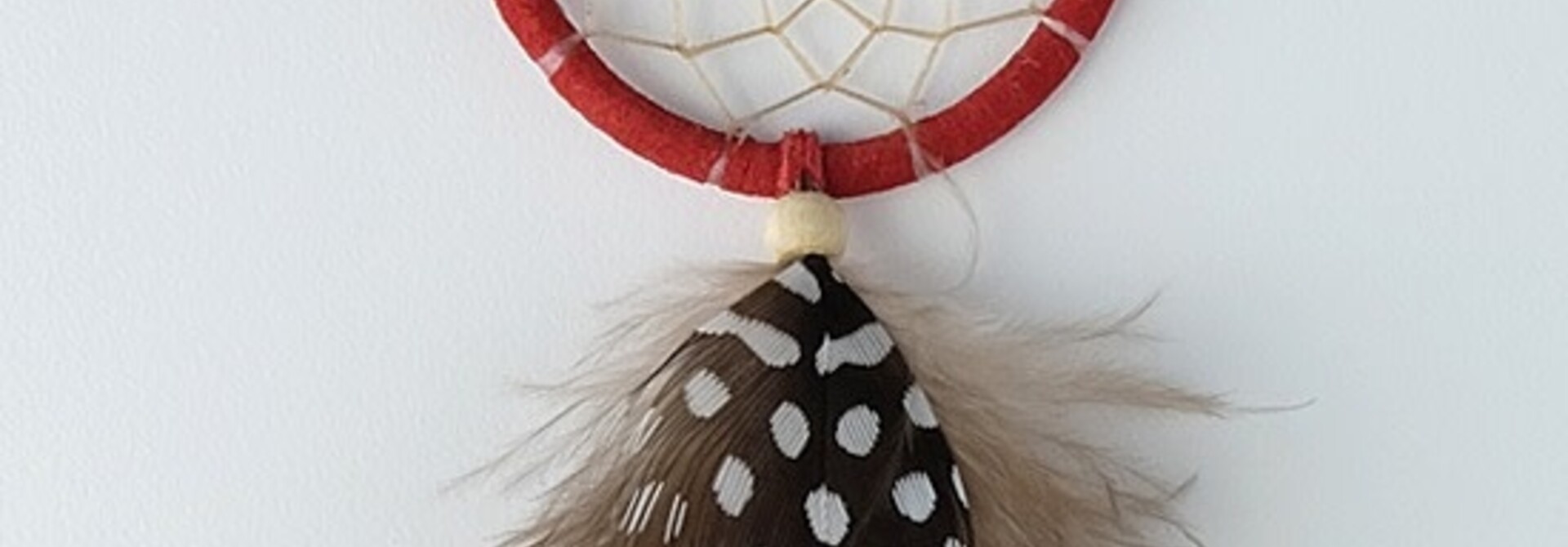 2" Birthstone Dream Catcher - July - Carnelian - Passion