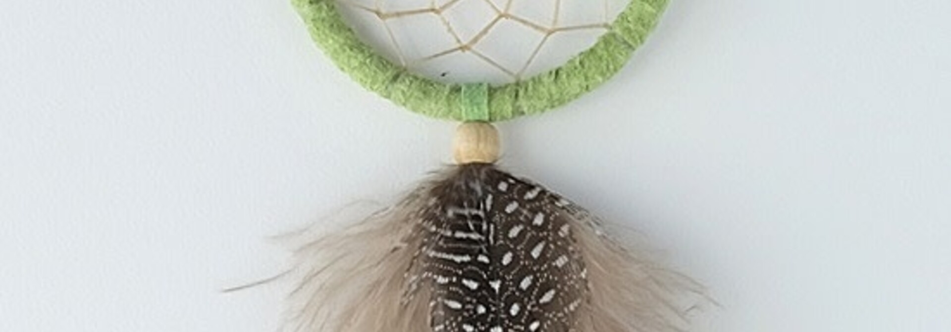 2" Birthstone Dream Catcher - August - Peridot - Protection