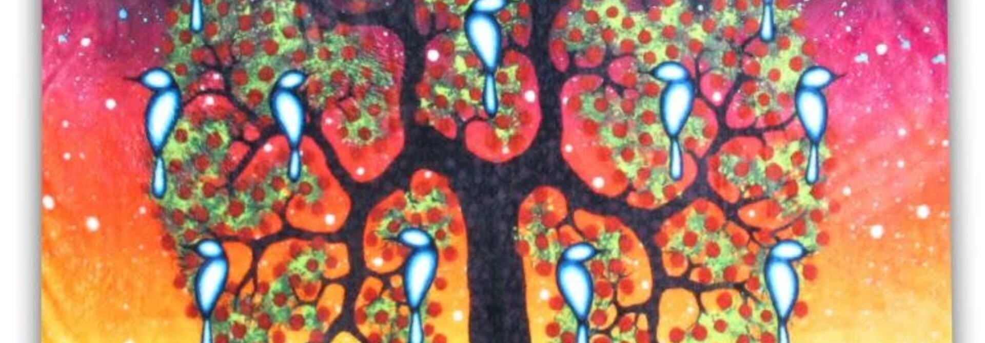 Tree of Life Blanket By James Jacko