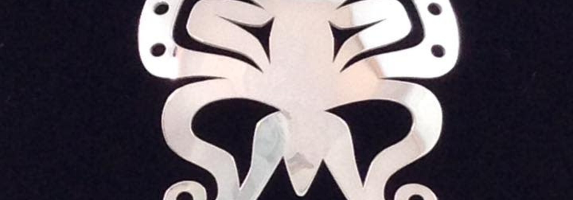Hand Crafted Silver Butterfly Pendant by Mia Hunt