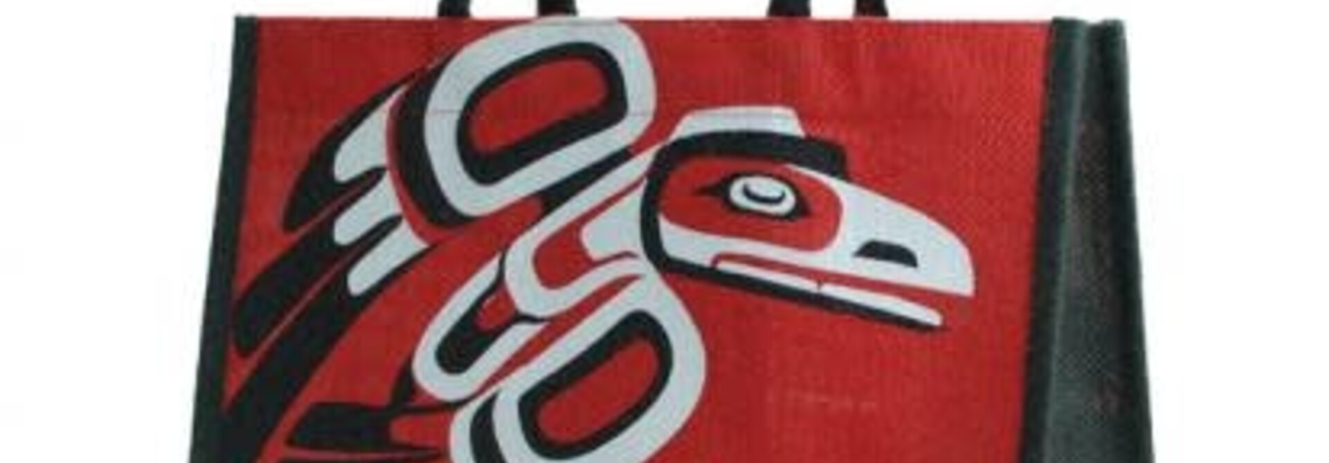 Jute Tote Bag- Raven by Karen Francis