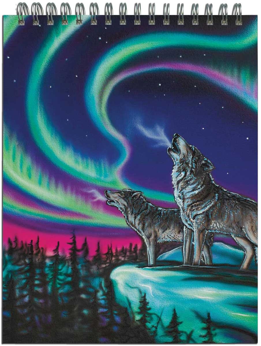 Sky Dance - Wolf Song sketchbook by Amy Keller -Rempp-1