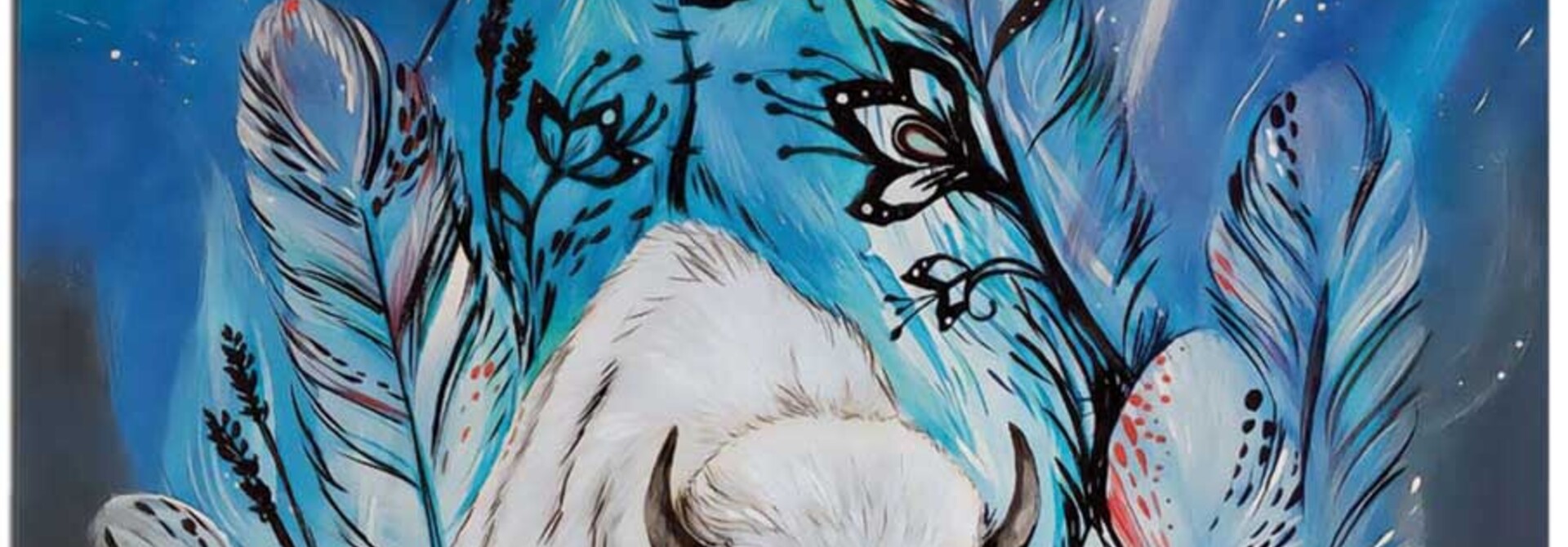 Buffalo Spirit sketchbook by Karen Erickson