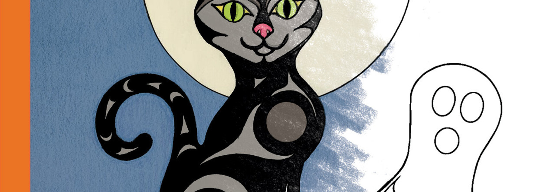 Halloween Edition Colouring book by Angela Kimble