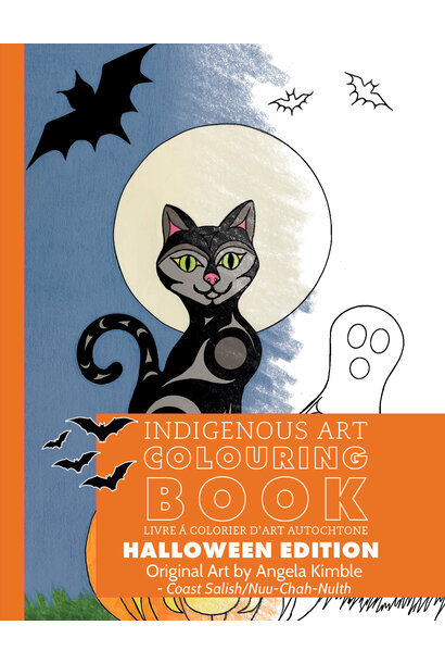 Halloween Edition Colouring book by Angela Kimble