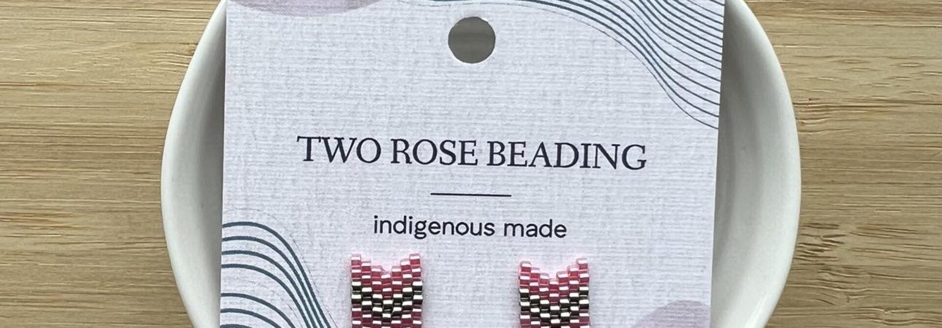 Beaded Stud Earrings by Jenn Carman