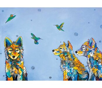 Art card First Encounters by Micqaela Jones