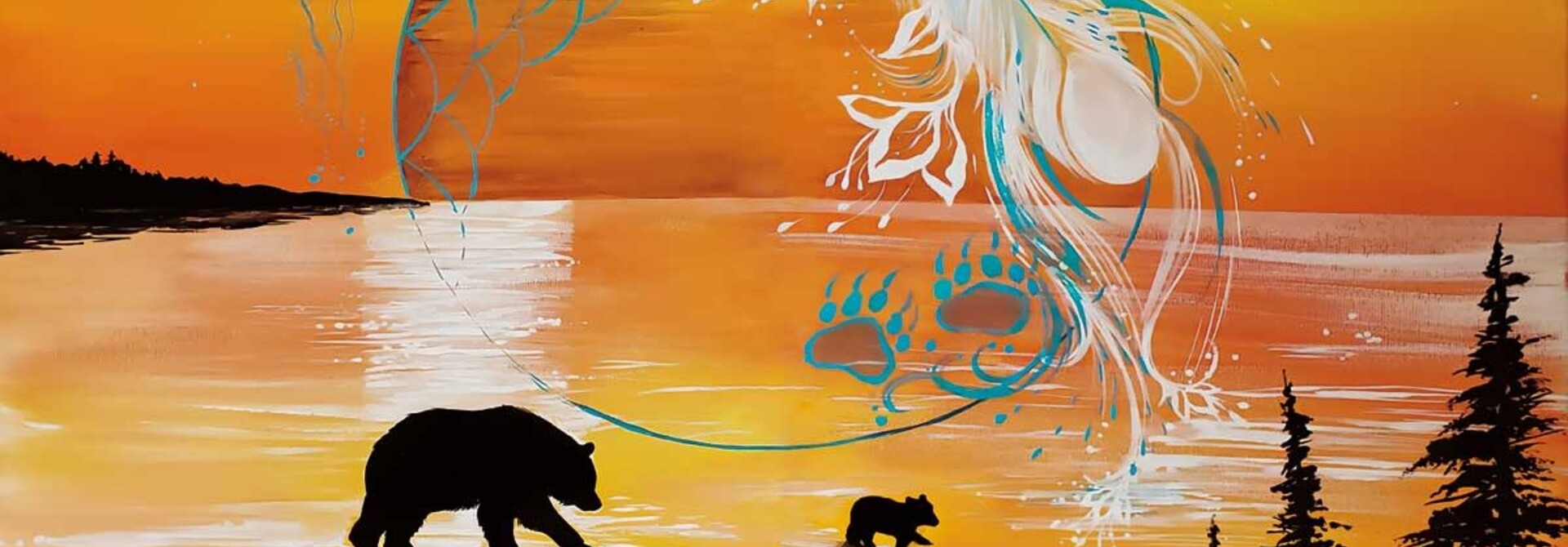 Art Card Mother Bear II by Karen Erickson