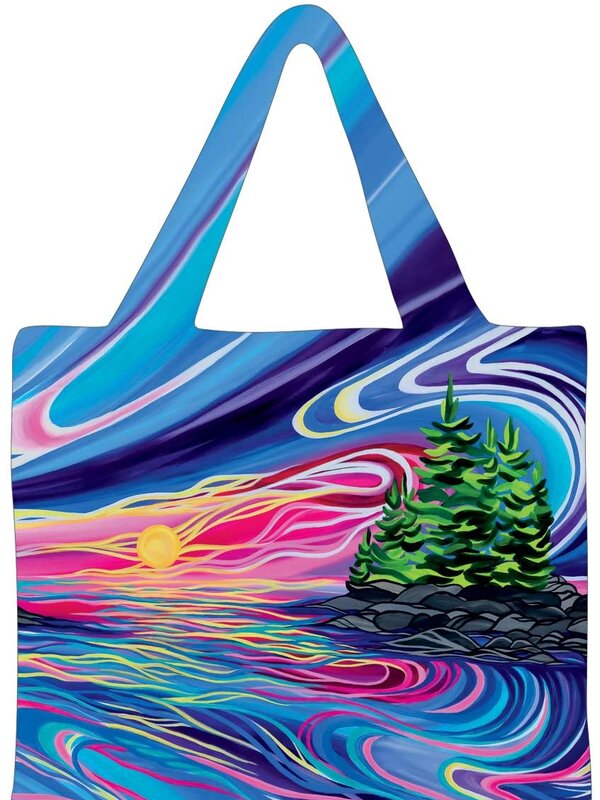 Reusable bag Reflect & Grow with Love   by Shawna Boulette Grapentine